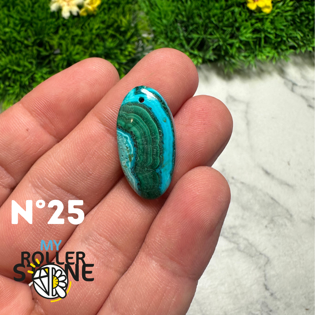 Pendentif Malachite Chrysocolle