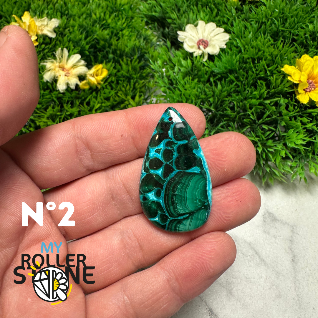 Pendentif Malachite Chrysocolle