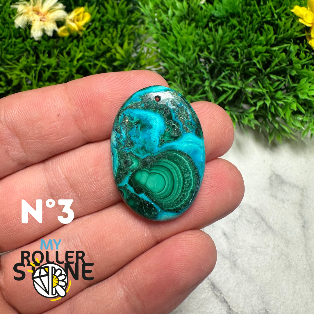 Pendentif Malachite Chrysocolle