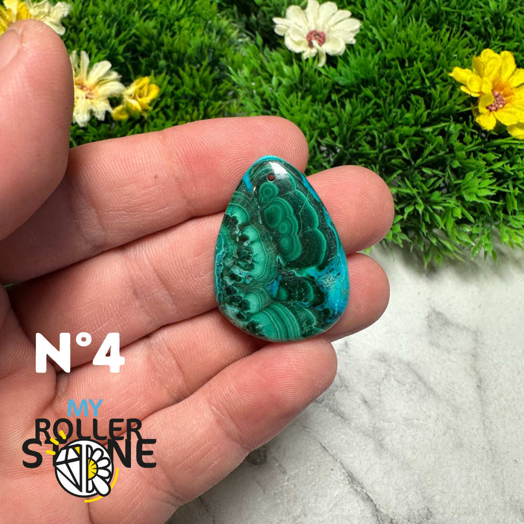 Pendentif Malachite Chrysocolle