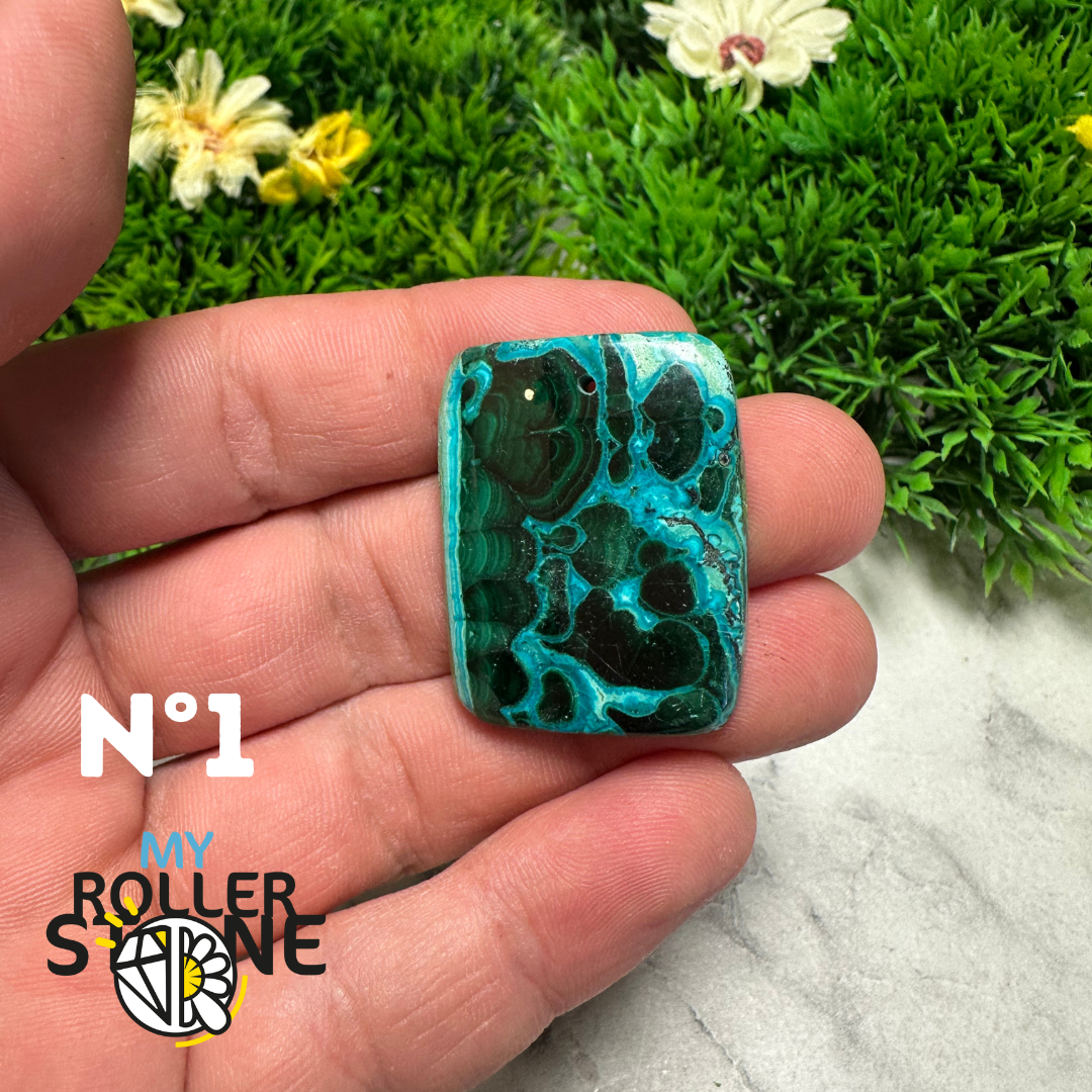 Pendentif Malachite Chrysocolle