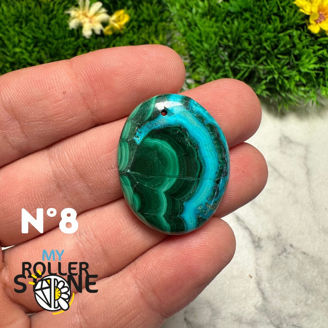 Pendentif Malachite Chrysocolle
