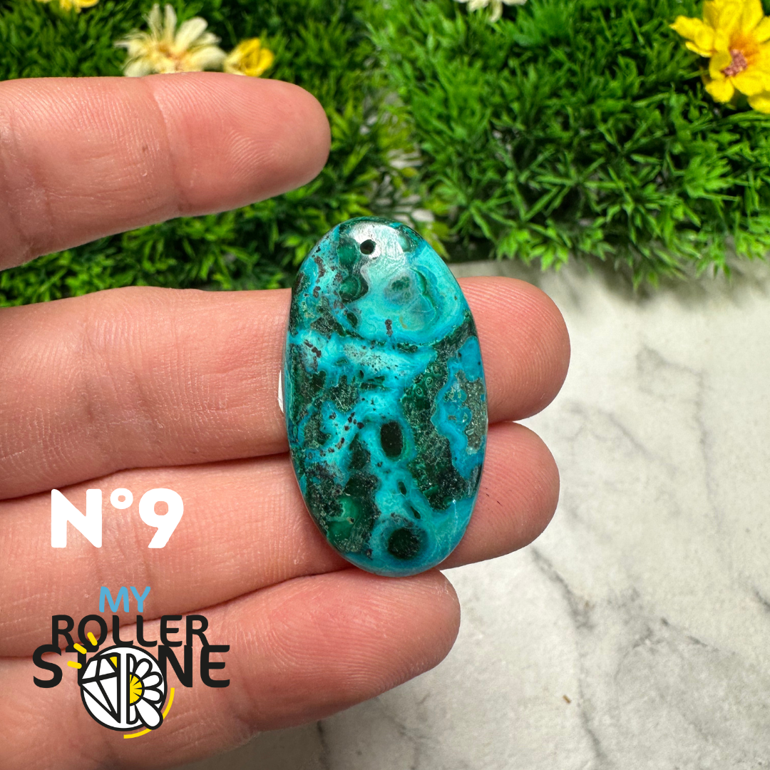 Pendentif Malachite Chrysocolle