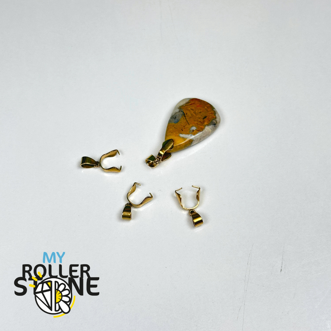 Bélière or pour pendentif