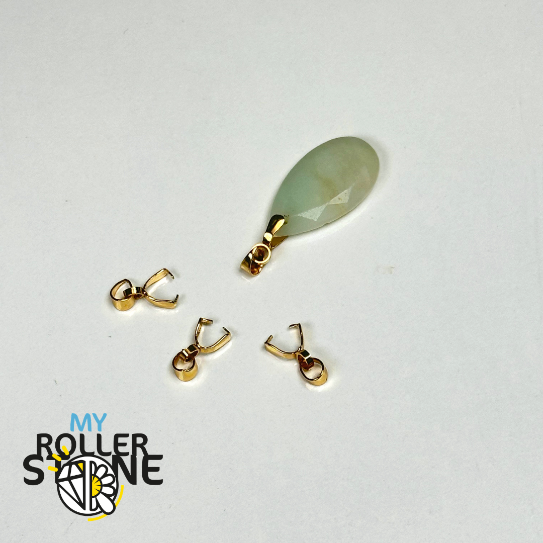 Bélière dorée pour pendentif