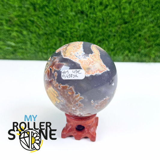 Sphères Agate Volcanique
