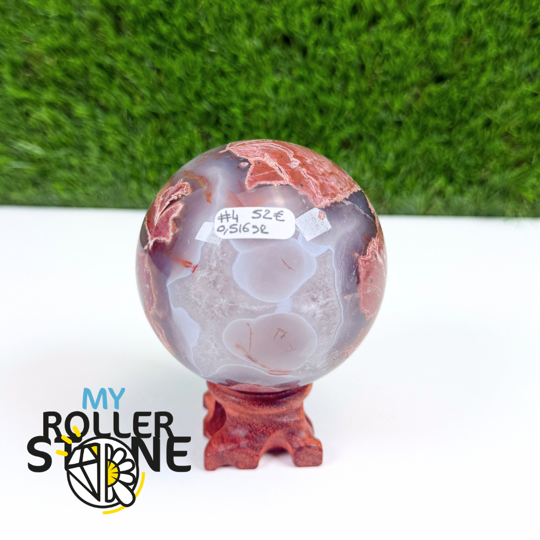 Sphères Agate Volcanique