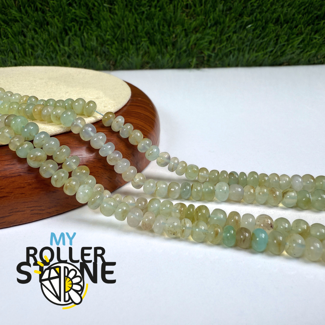 Perles d’Opale Canari naturelle du Pérou – Perles graduées