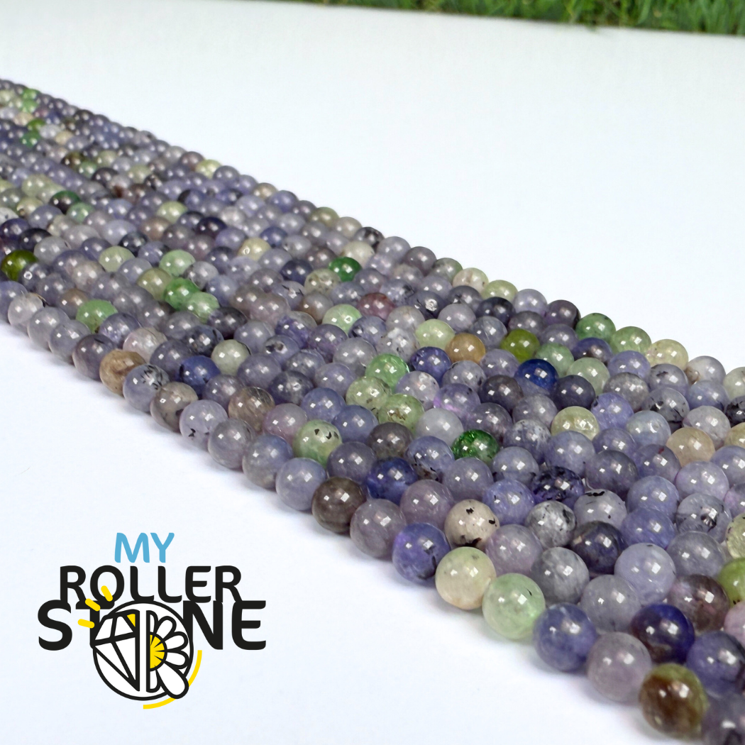 Perle Tanzanite ronde AB