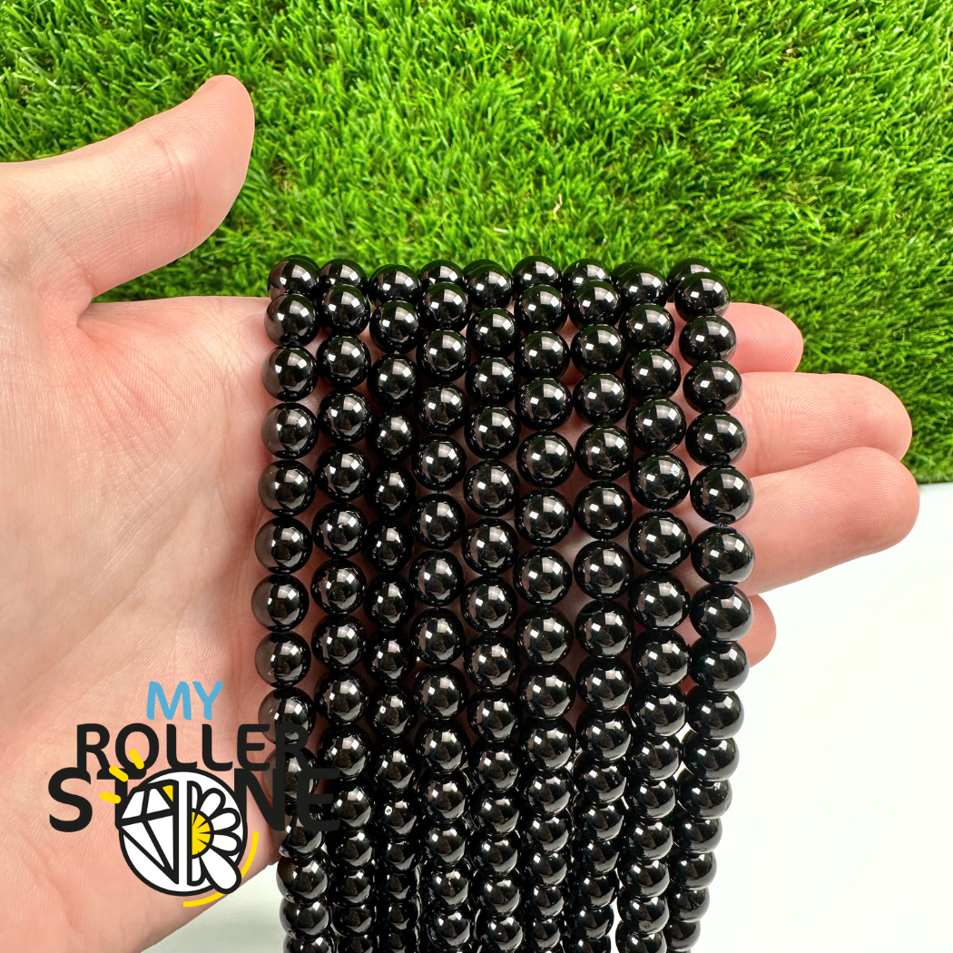 Perle Tourmaline Noire 5A