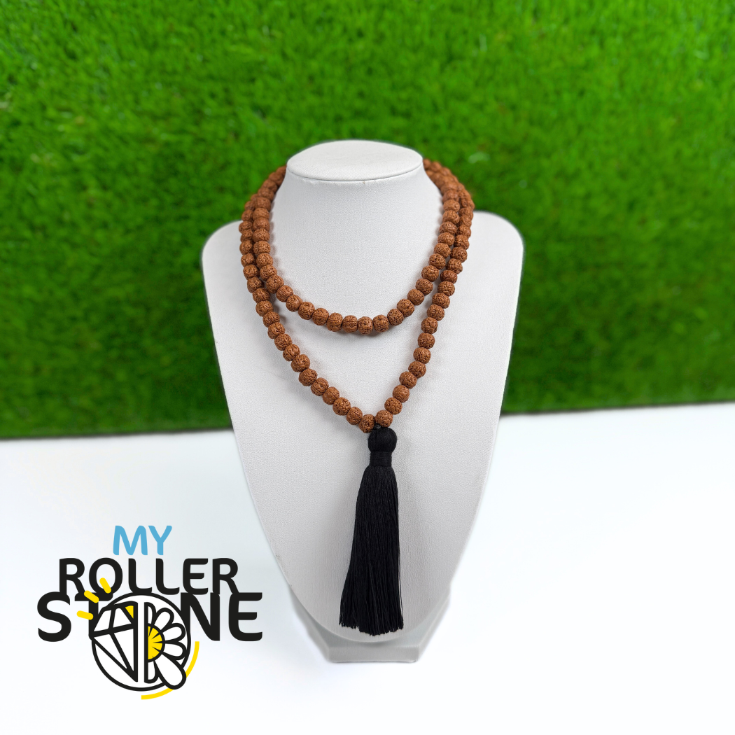 Mala 108 perles en Rudraksha