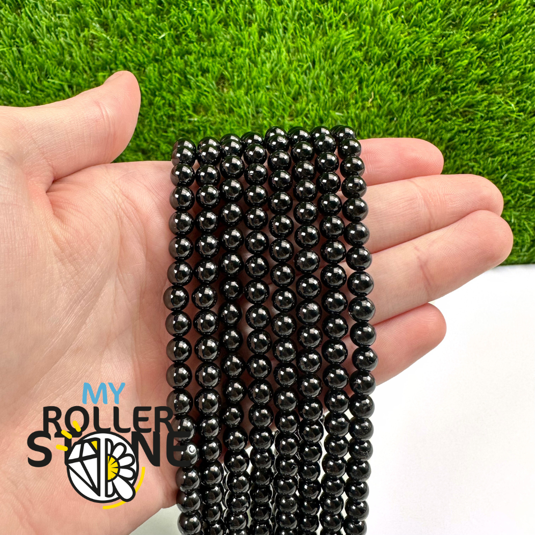 Perle Tourmaline Noire 5A