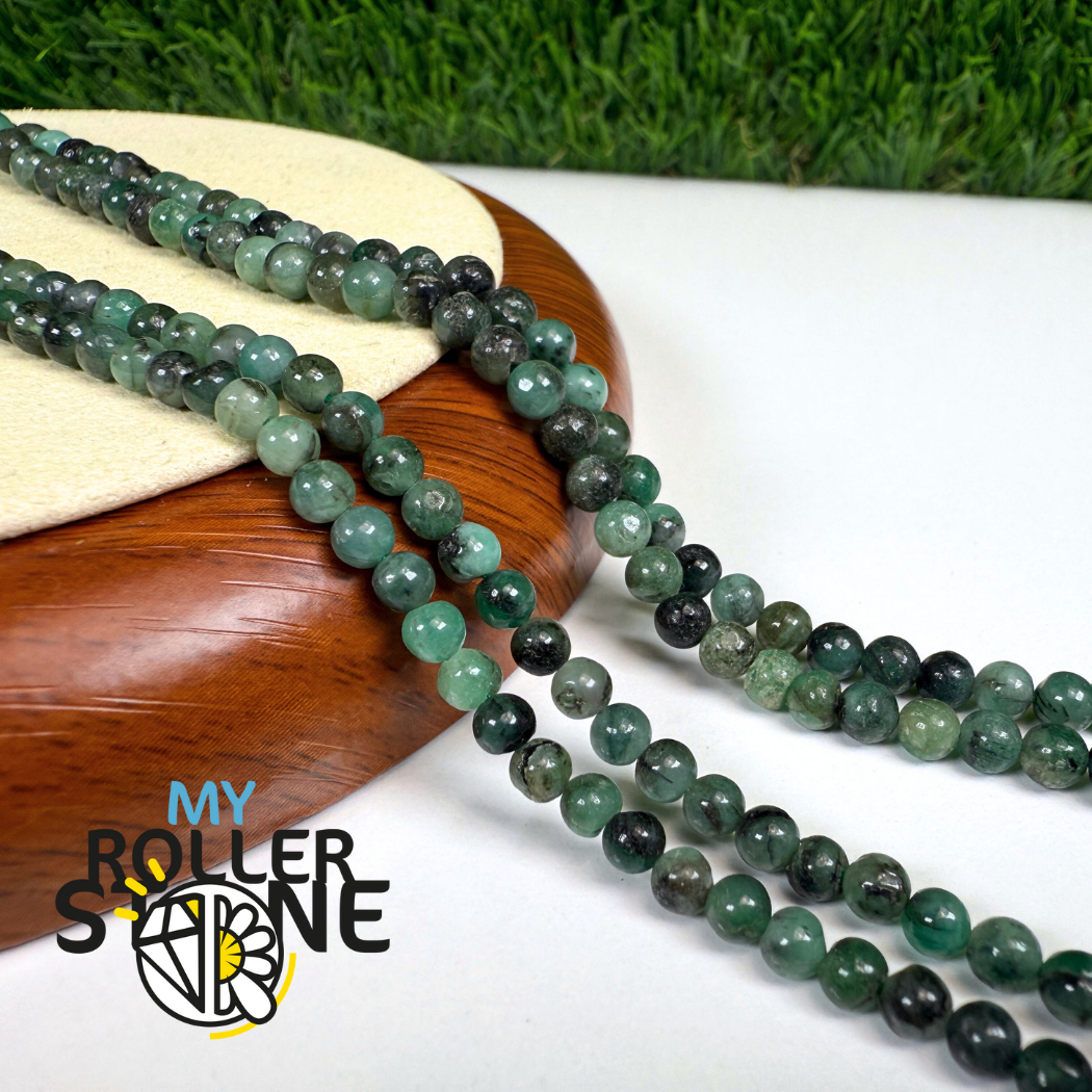 Perles d’Émeraude rondes