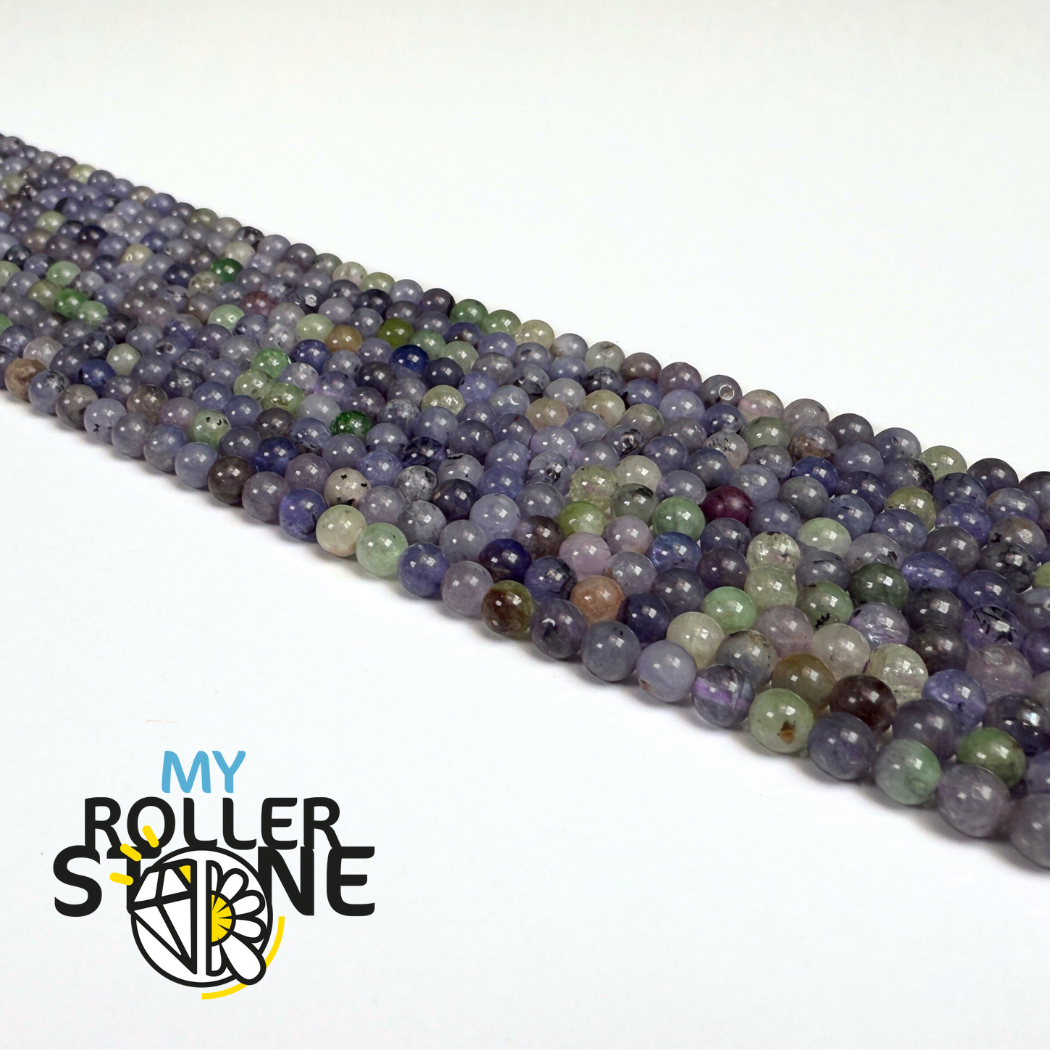 Perle Tanzanite ronde AB