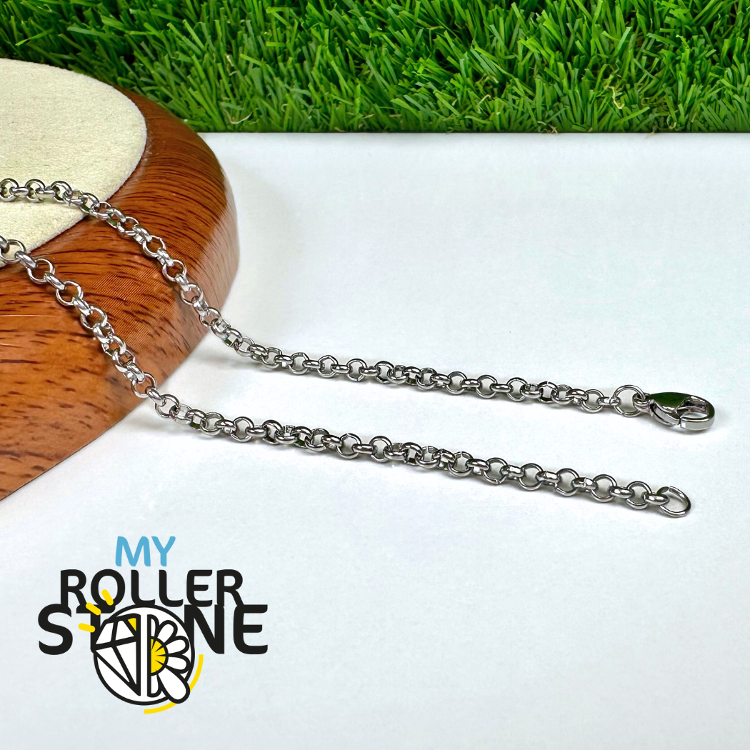 Grande Chaîne à Rolo en Acier Inoxydable 304 (60 cm)
