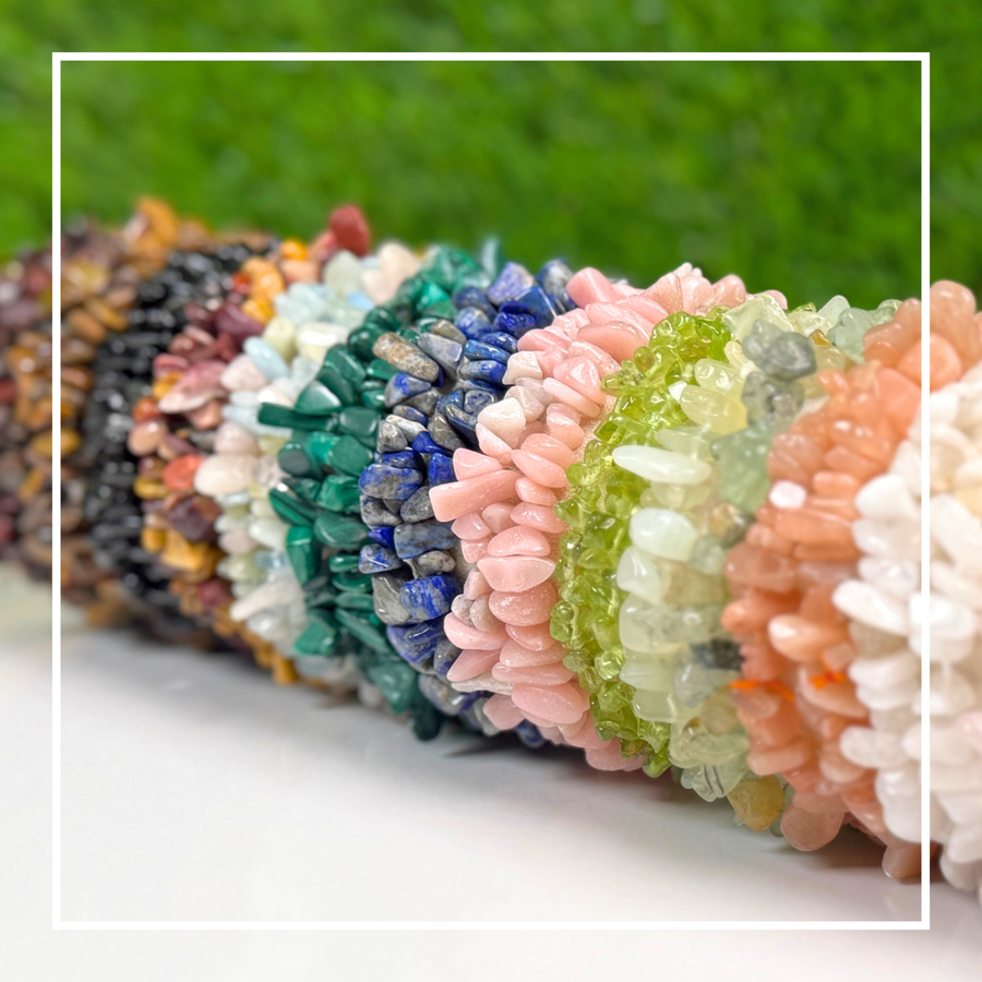 Bracelets en Pierres de Chips