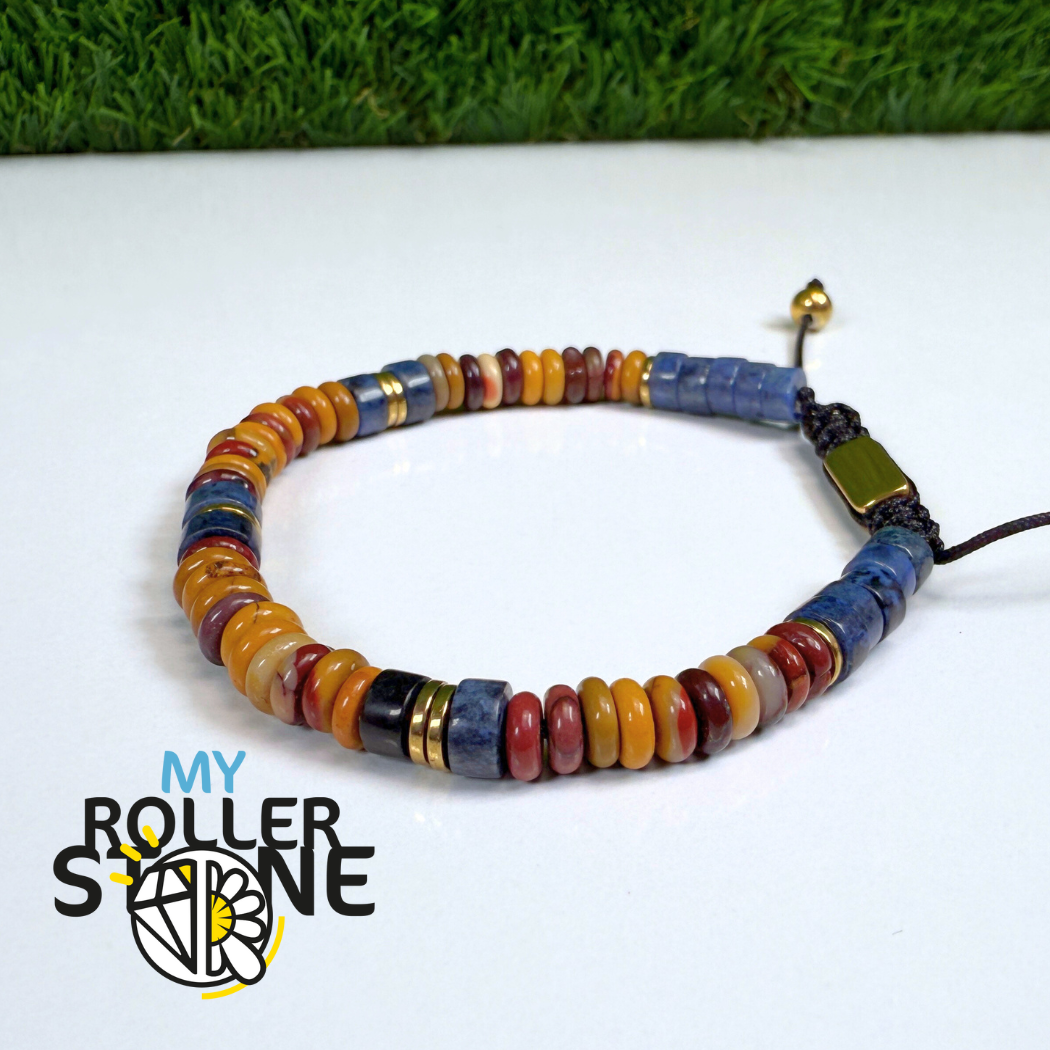 Bracelet sodalite et Mookaïte