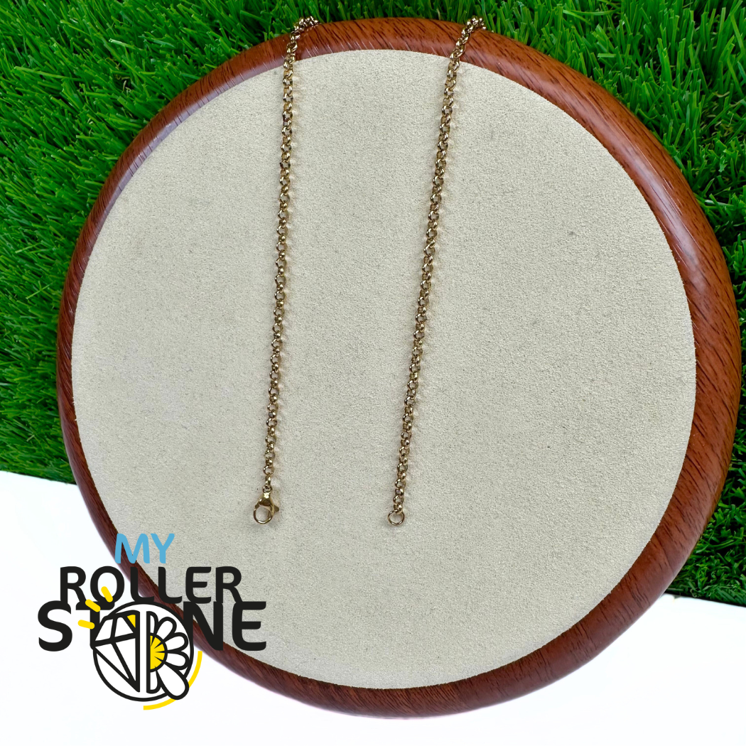 Grande Chaîne à Rolo en Acier Inoxydable 304 (60 cm)