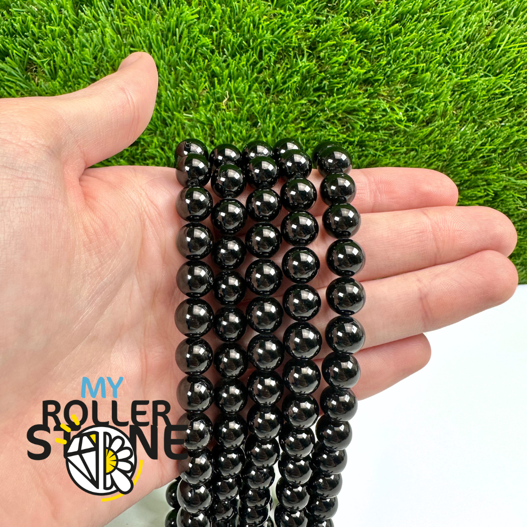 Perle Tourmaline Noire 5A