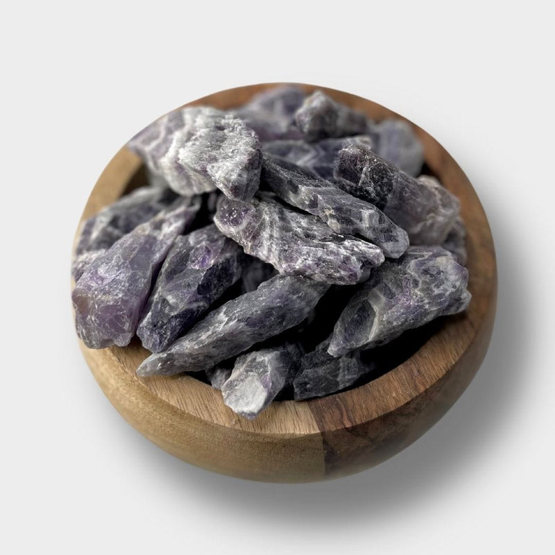 Améthyste chevron brute