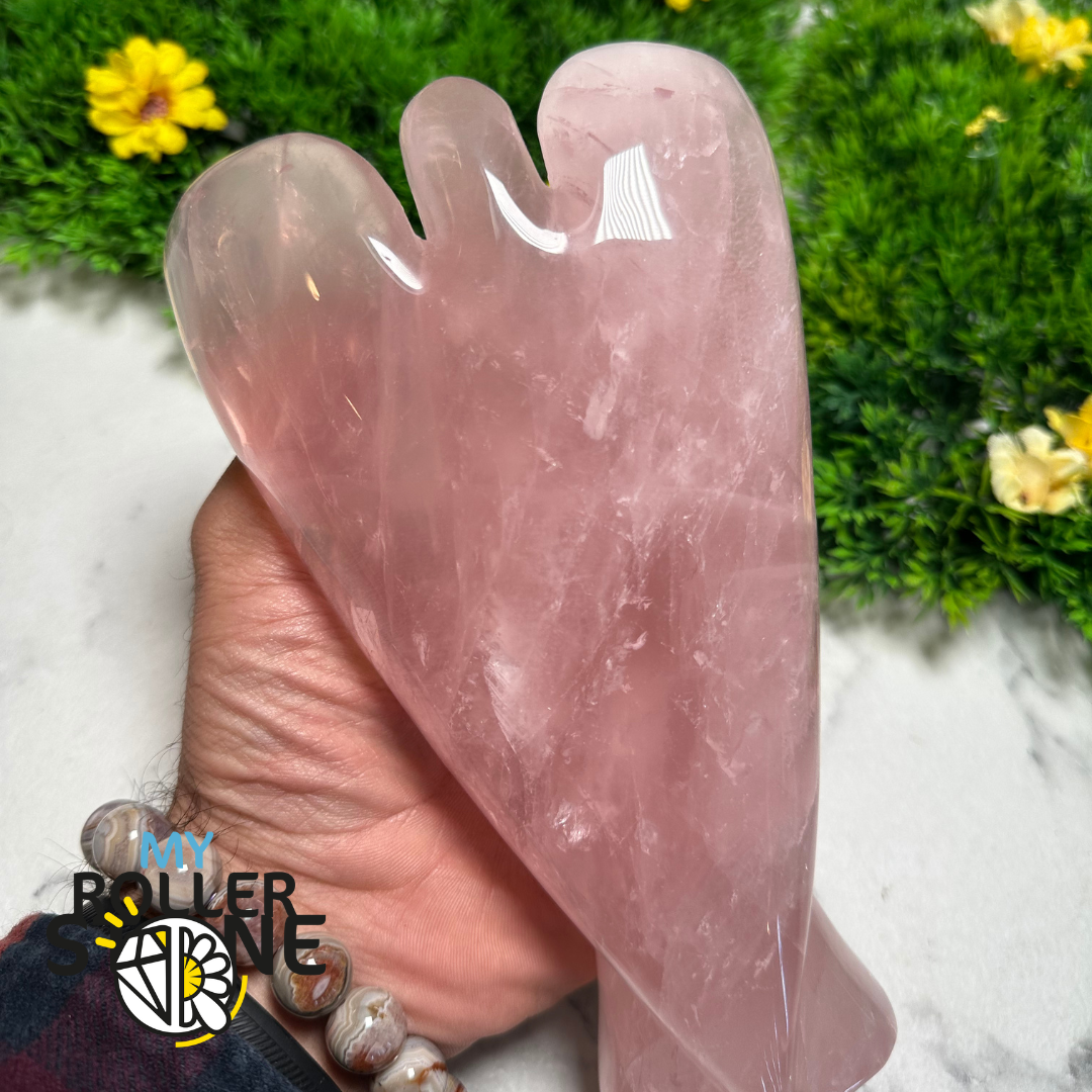 Ange Quartz rose - Pierres et fossiles