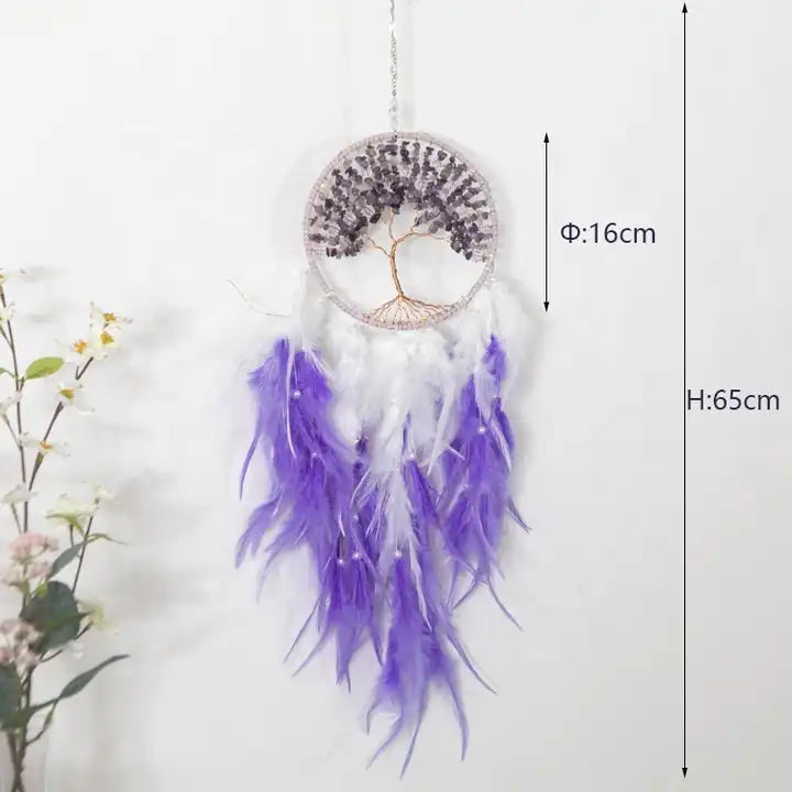 Attrape Rêve Améthyste - Perles