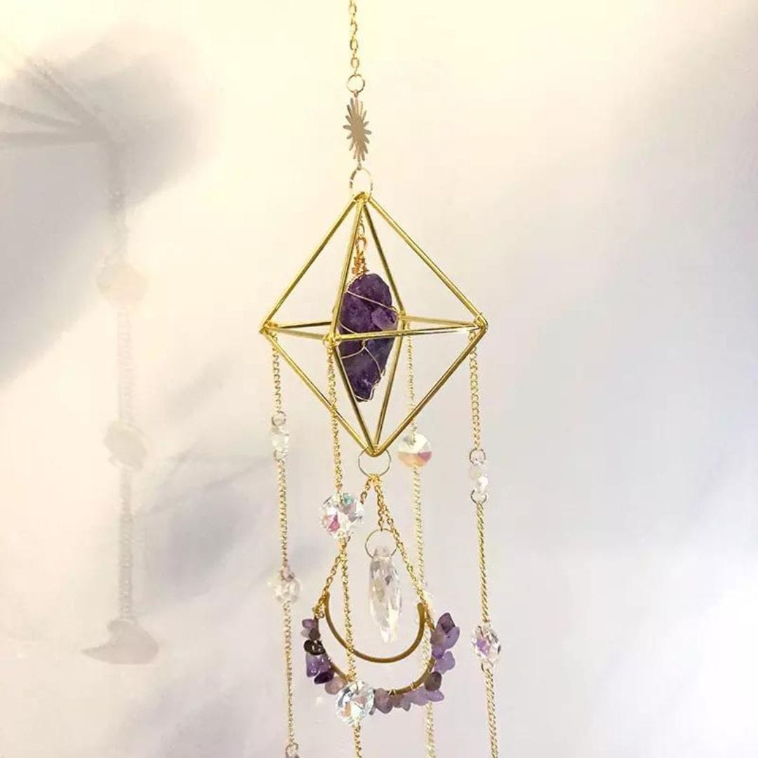 Attrape soleil Améhyste - decoration