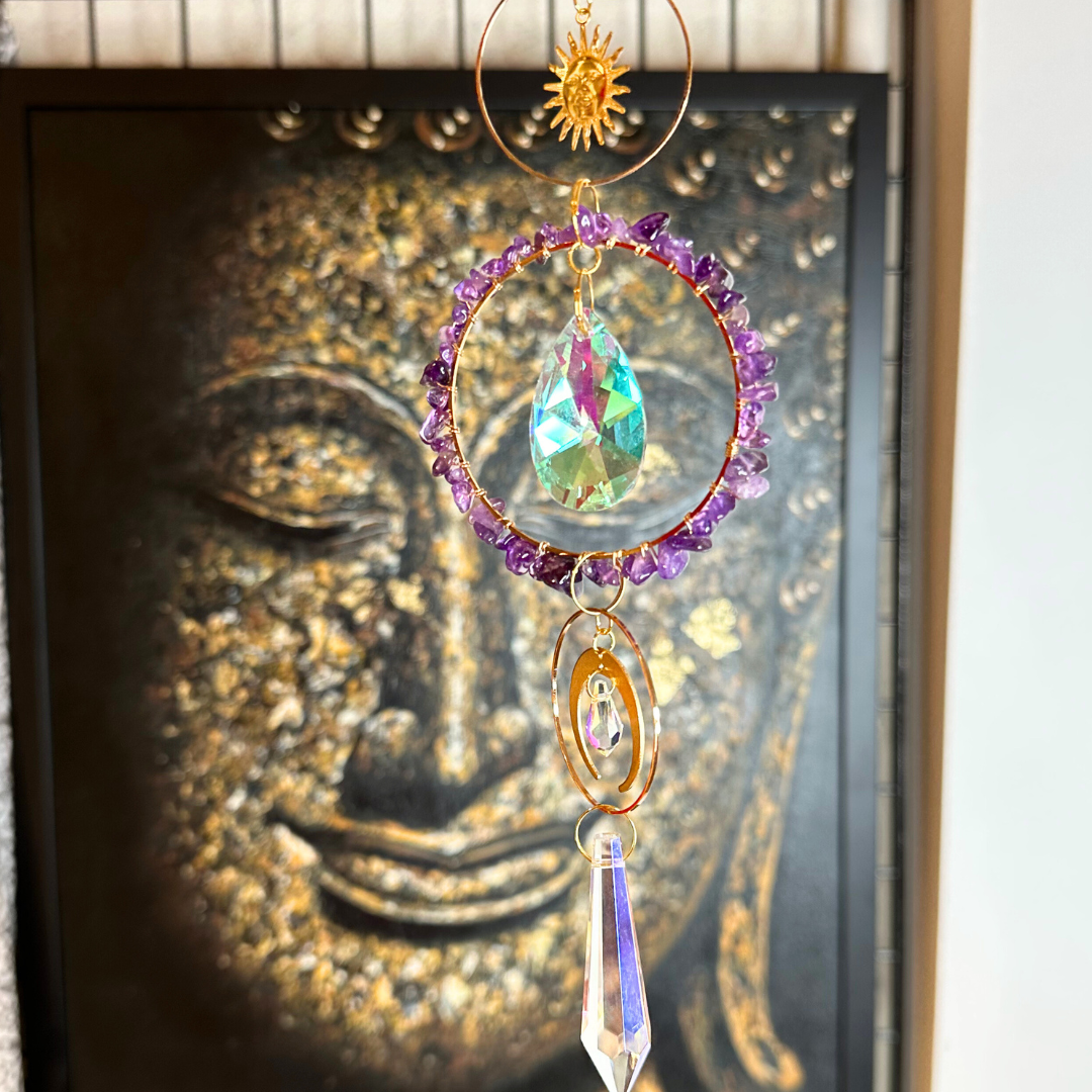 Attrape soleil Astral - Améthyste - decoration