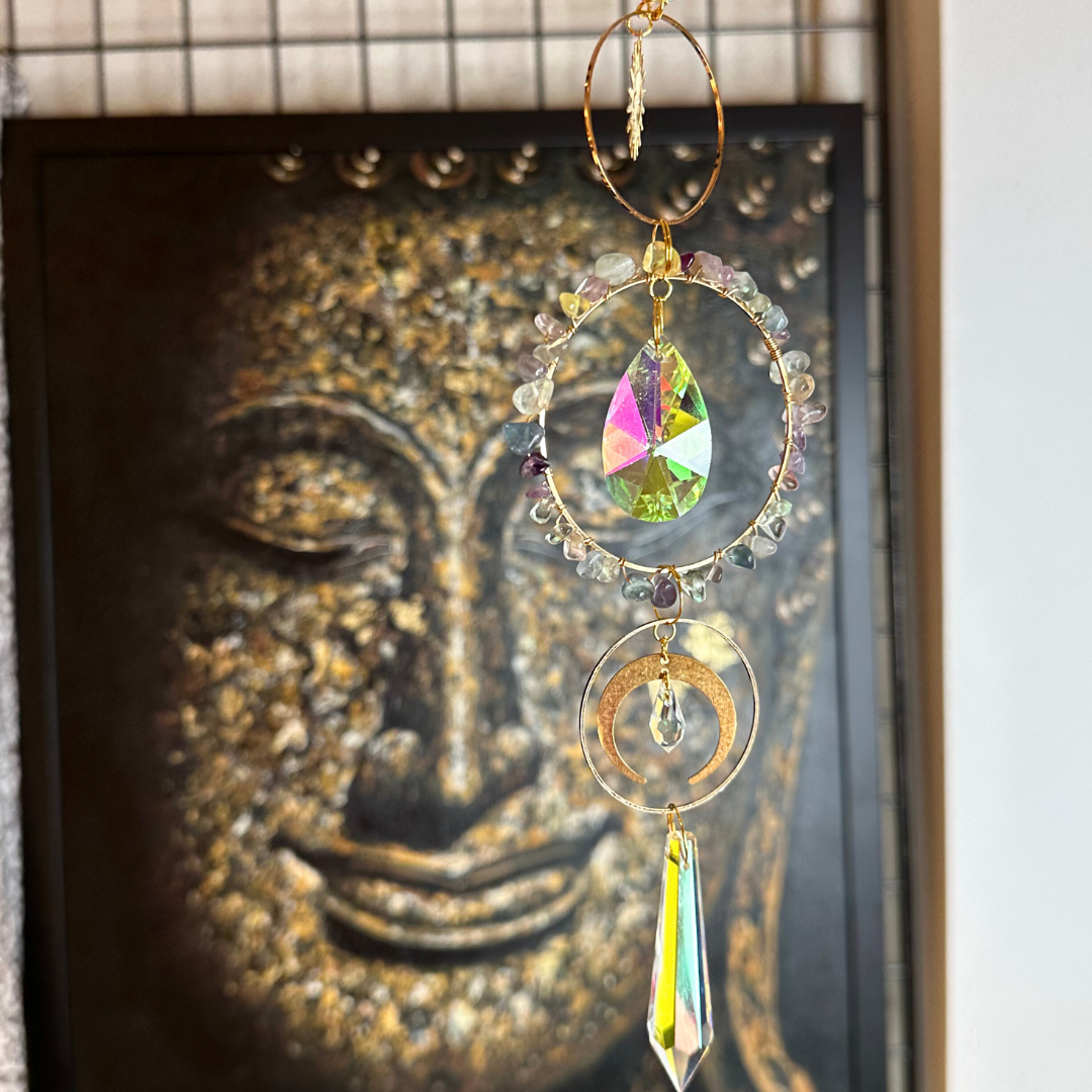 Attrape soleil Astral - Fluorite - decoration