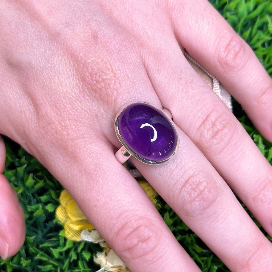Bague Argent 925 Améthyste #131 - Bagues