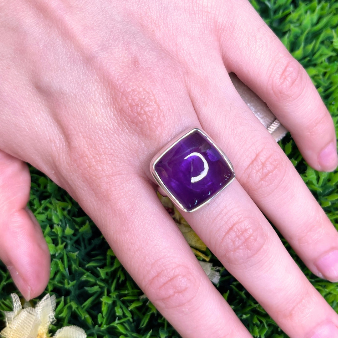 Bague Argent 925 Améthyste #92