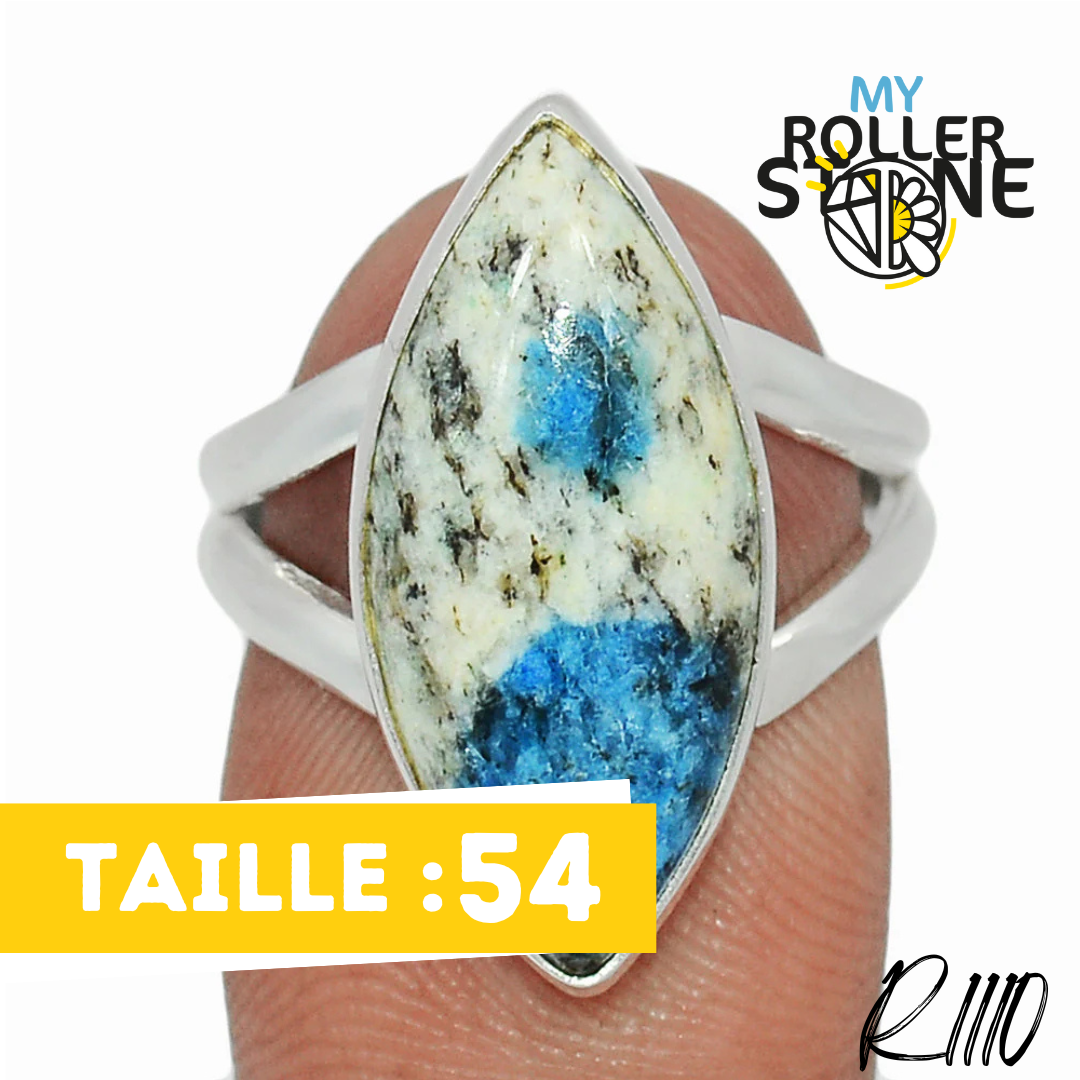 Bague Argent 925 Jaspe K2 R1110 - Bagues