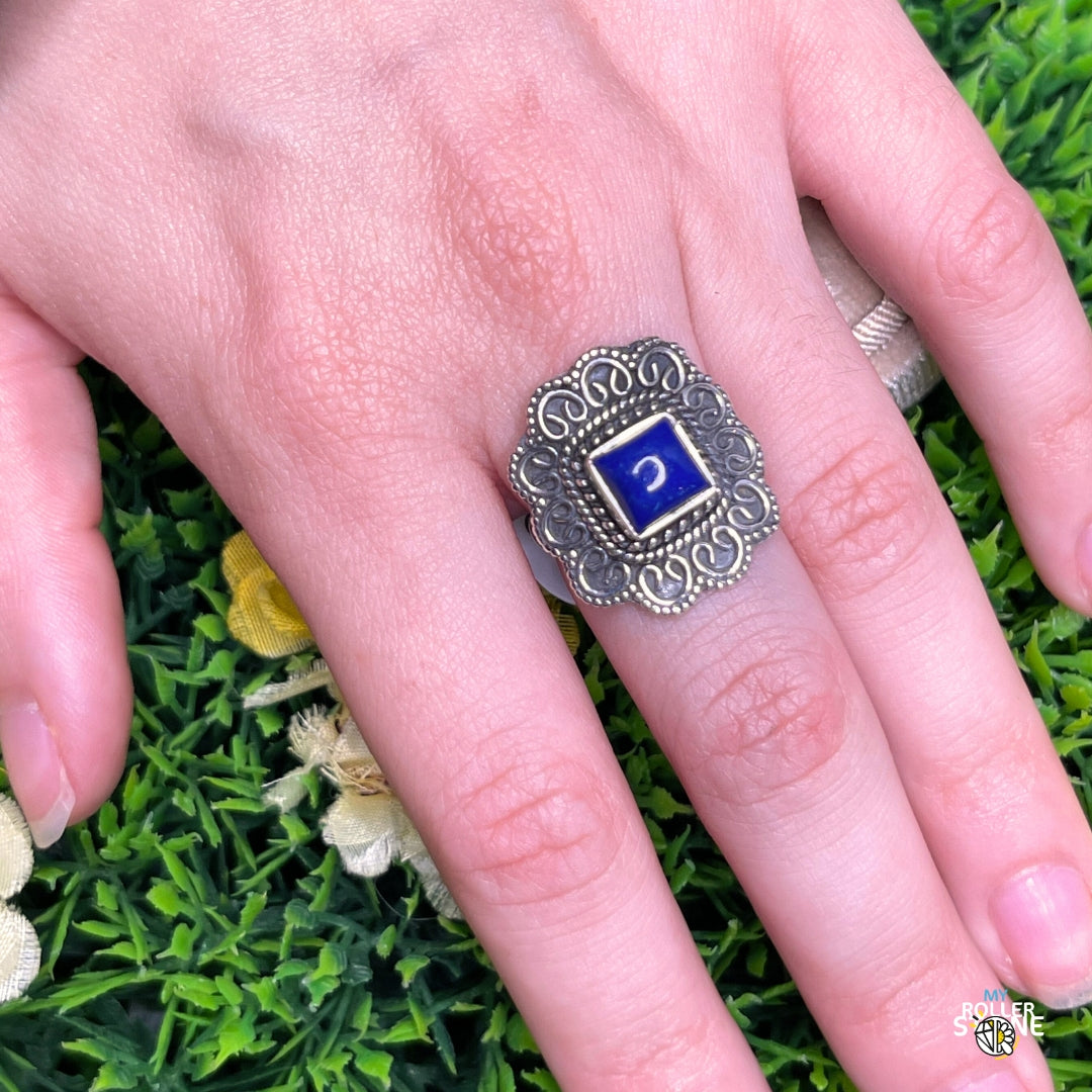 Bague Argent 925 Lapis Lazuli #159