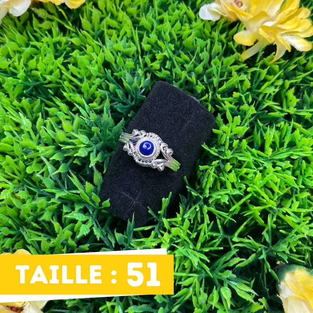 Bague Argenté 925 Lapis Lazuli