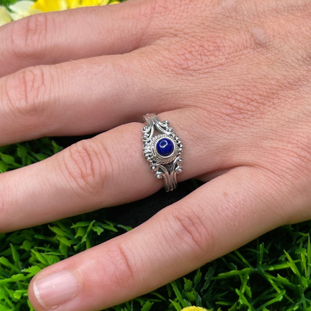 Bague Argenté 925 Lapis Lazuli