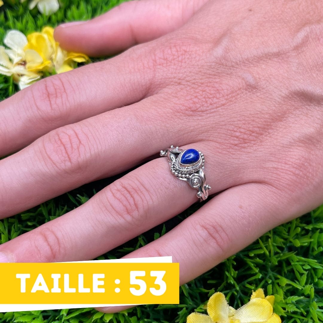 Bague Argent 925 Lapis Lazuli #3