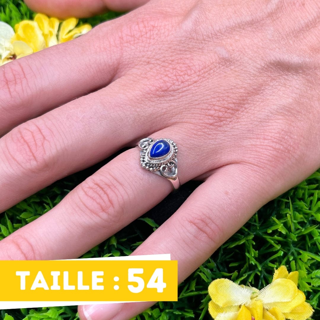 Bague Argent 925 Lapis Lazuli #6
