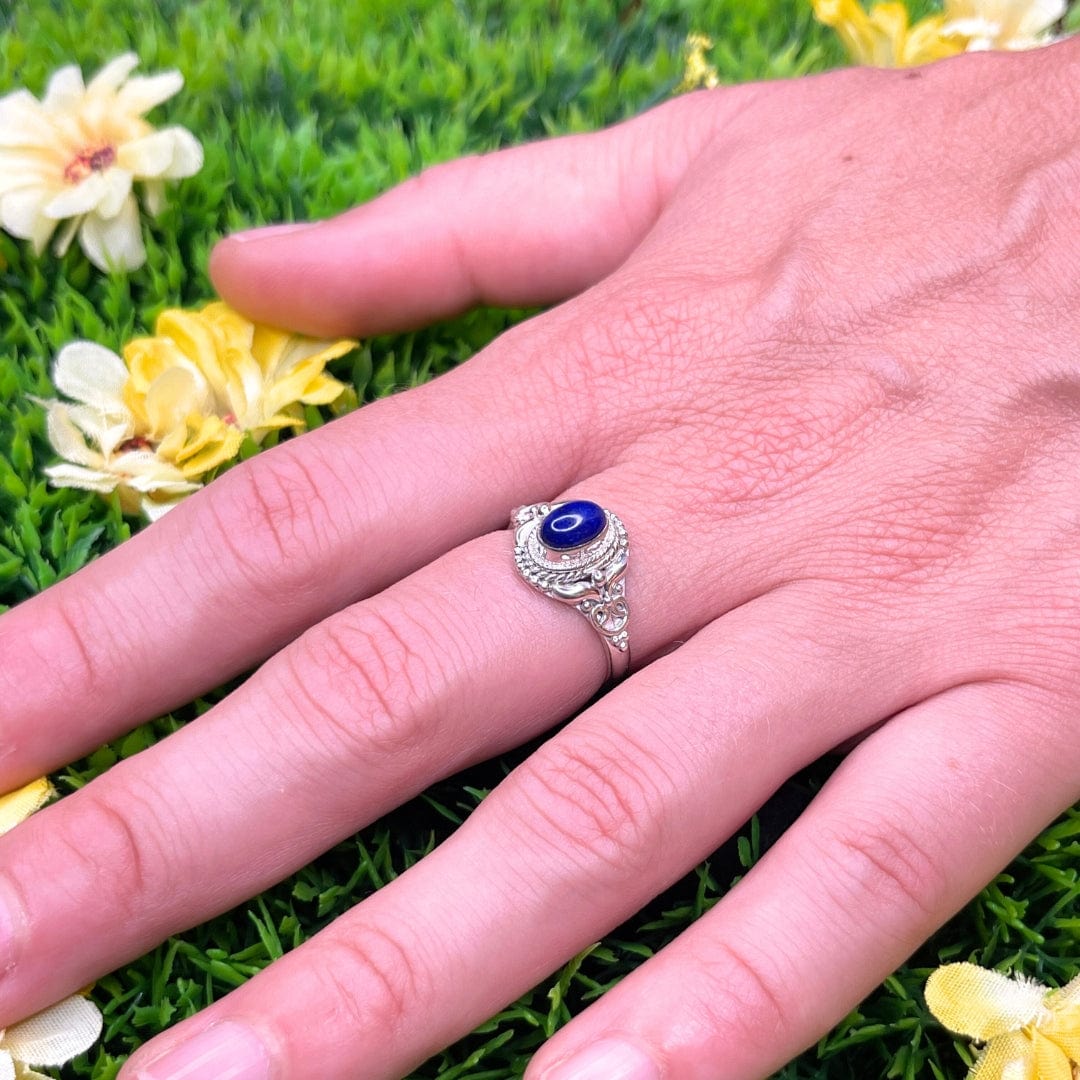 Bague Argent 925 Lapis Lazuli #7