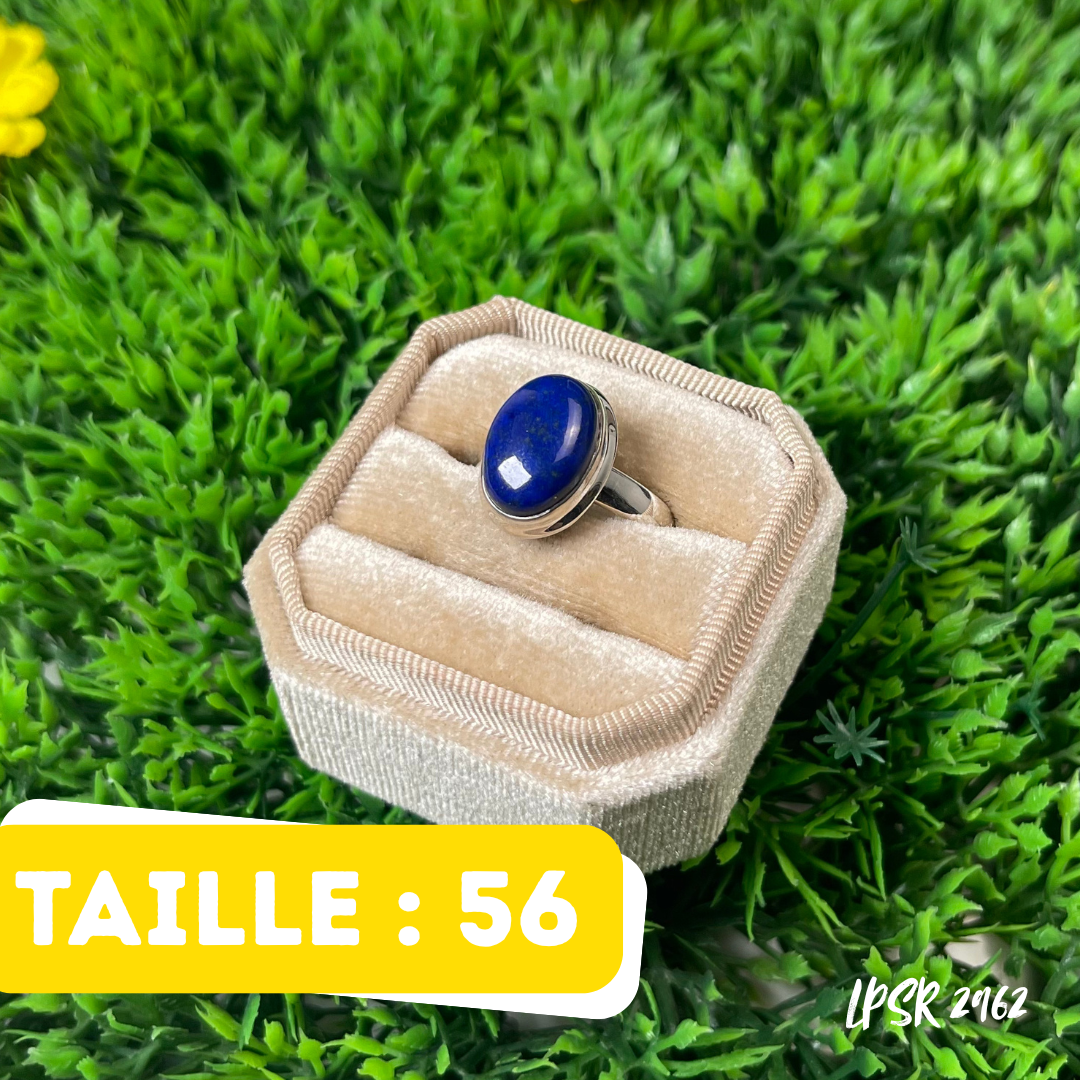 Bague Argent 925 Lapis Lazuli