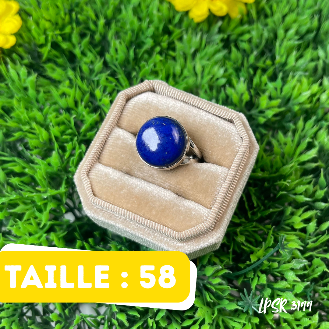 Bague Argent 925 Lapis Lazuli