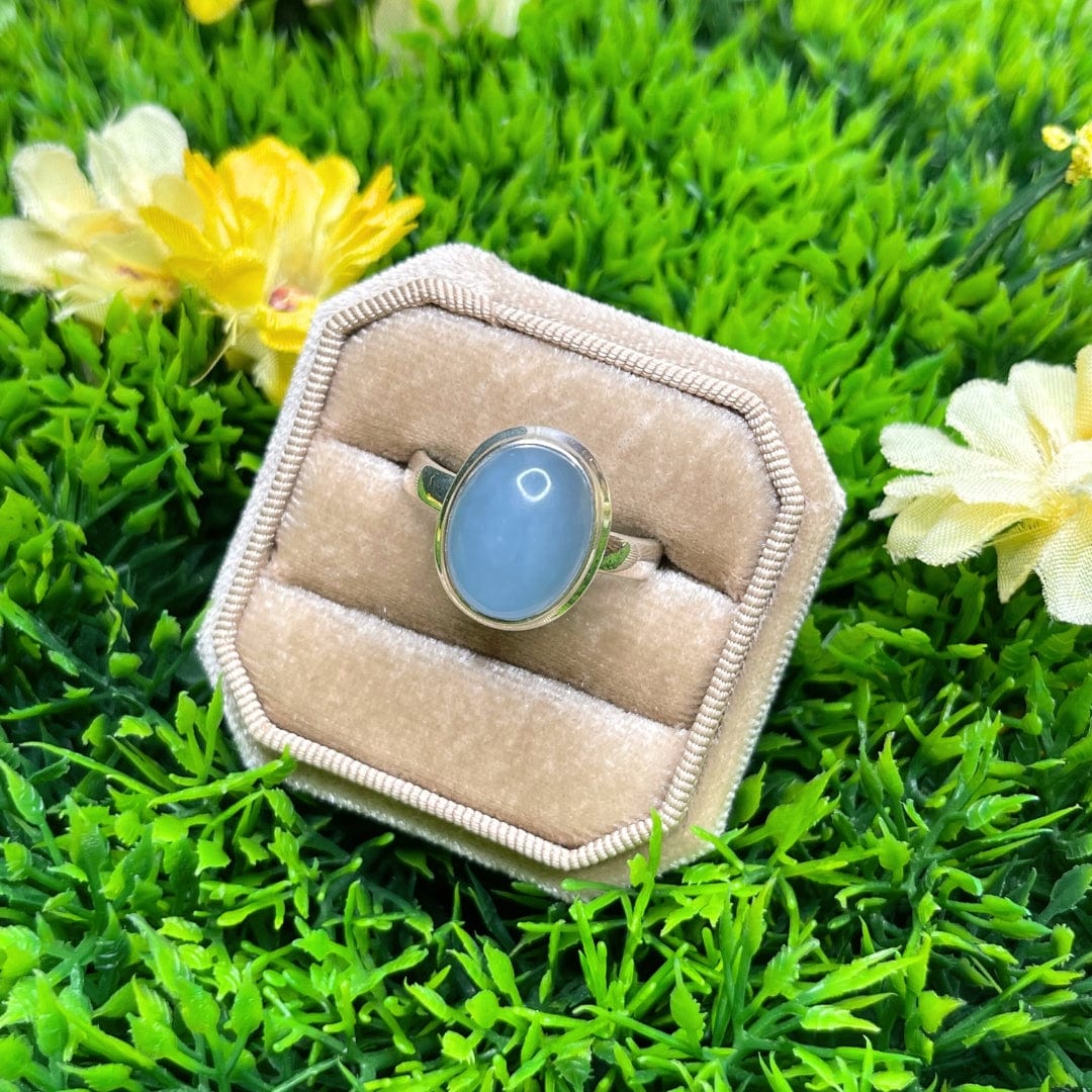 Bague Argent Aigue Marine #35