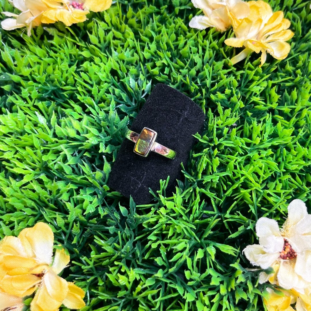 Bague Argent Sterling Ammolite