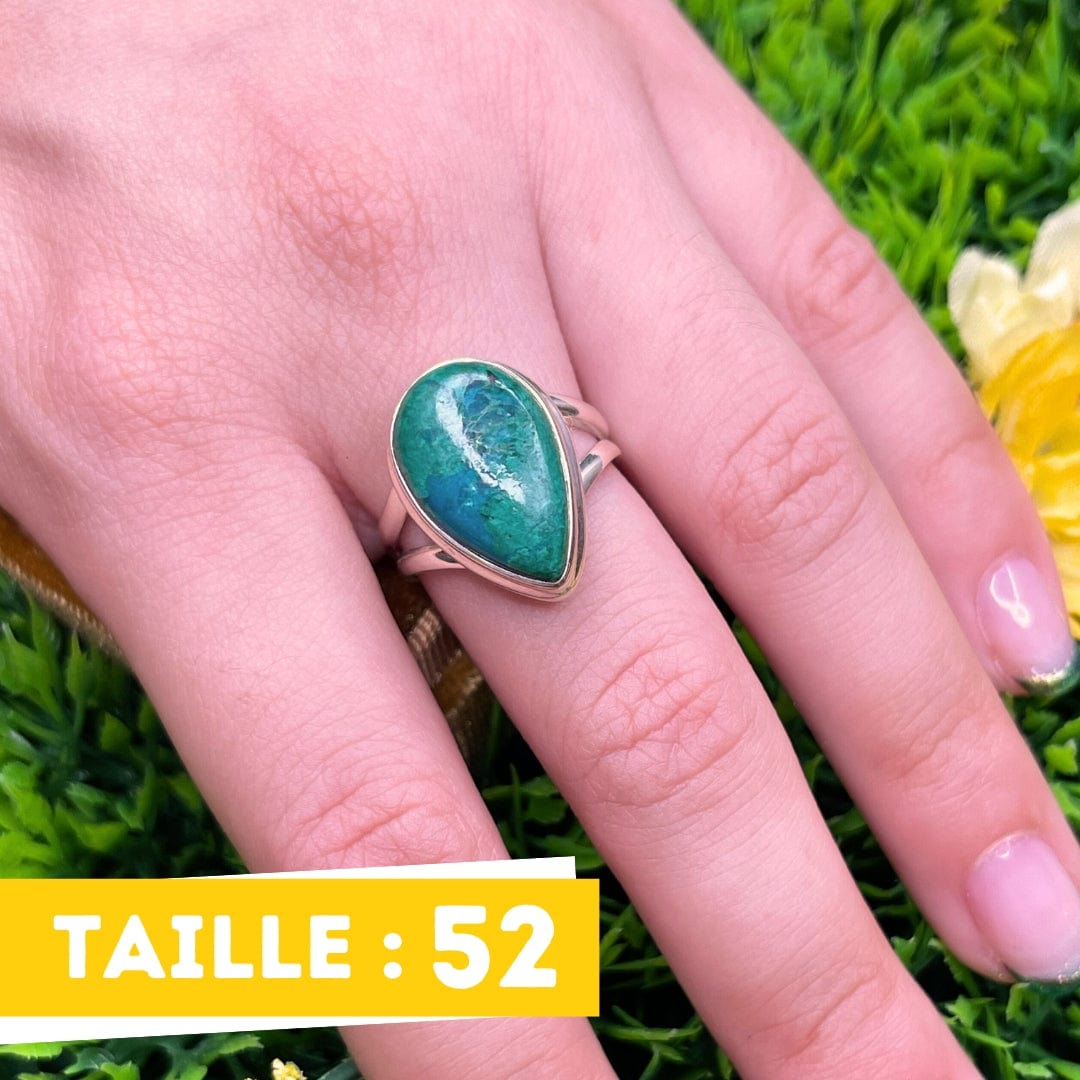 Bague Argent Chrysocolle #2