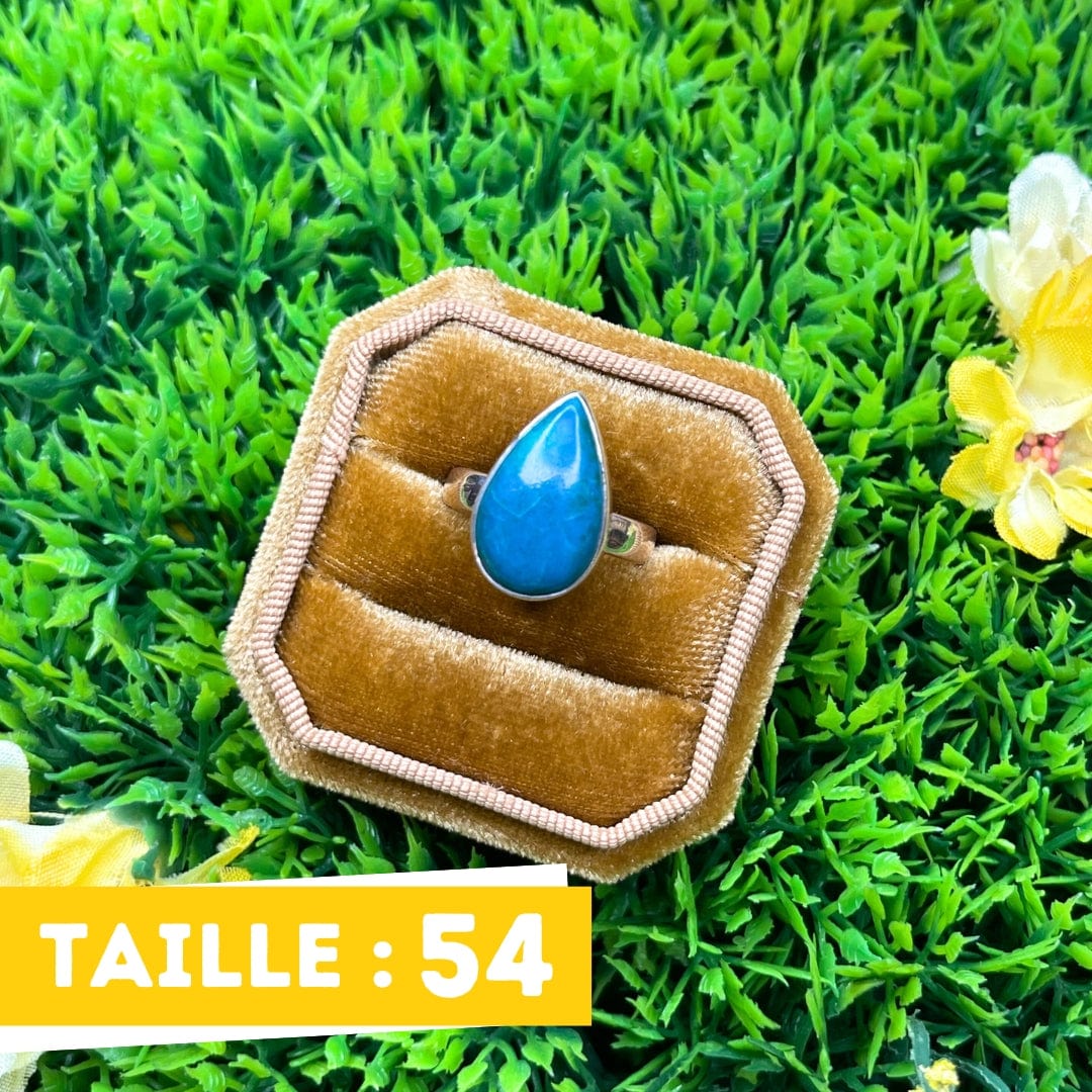 Bague Argent Chrysocolle #4