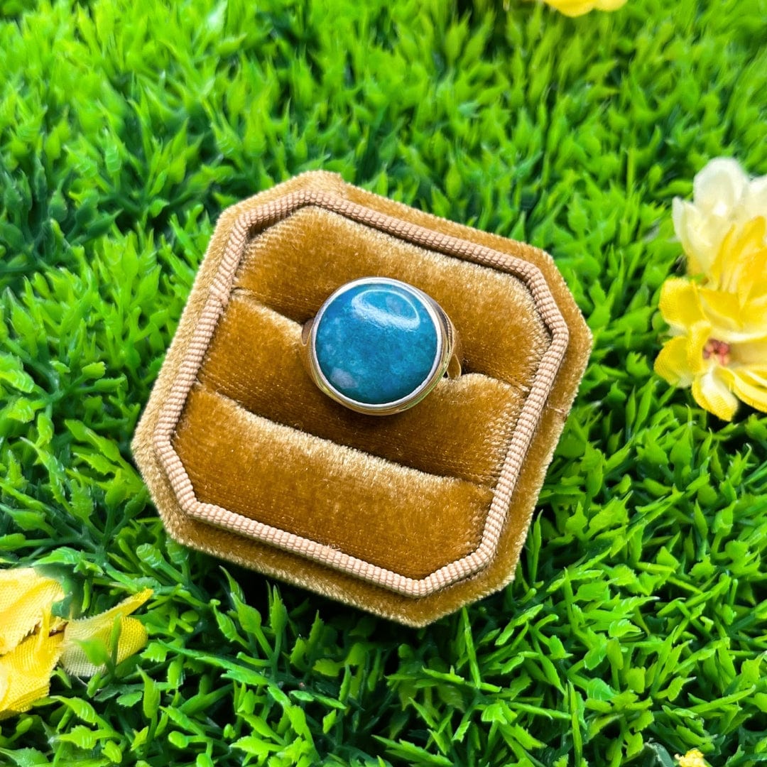Bague Argent Chrysocolle #5