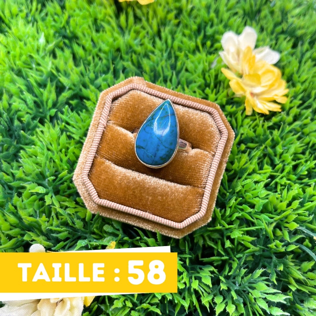 Bague Argent Chrysocolle #7