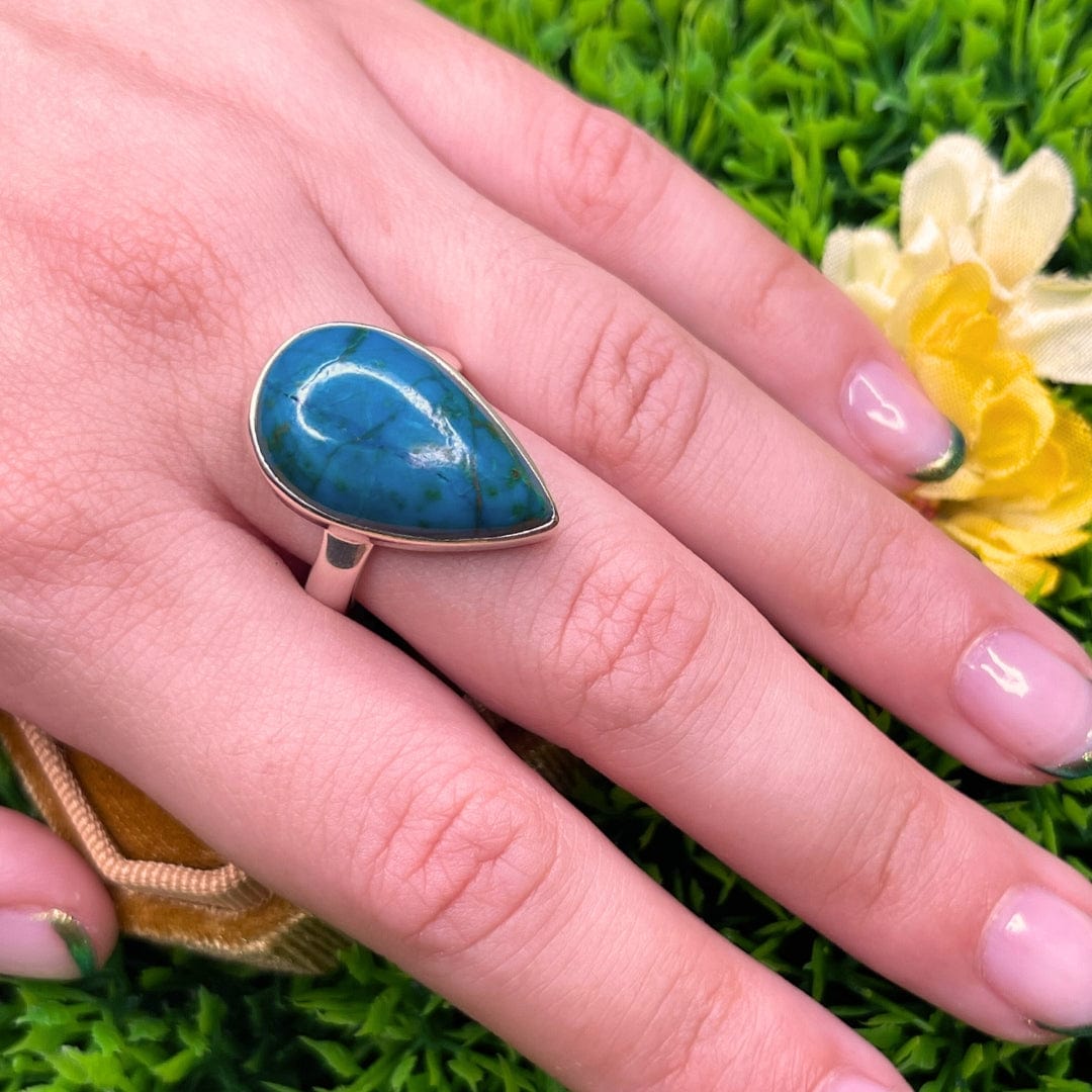 Bague Argent Chrysocolle #7