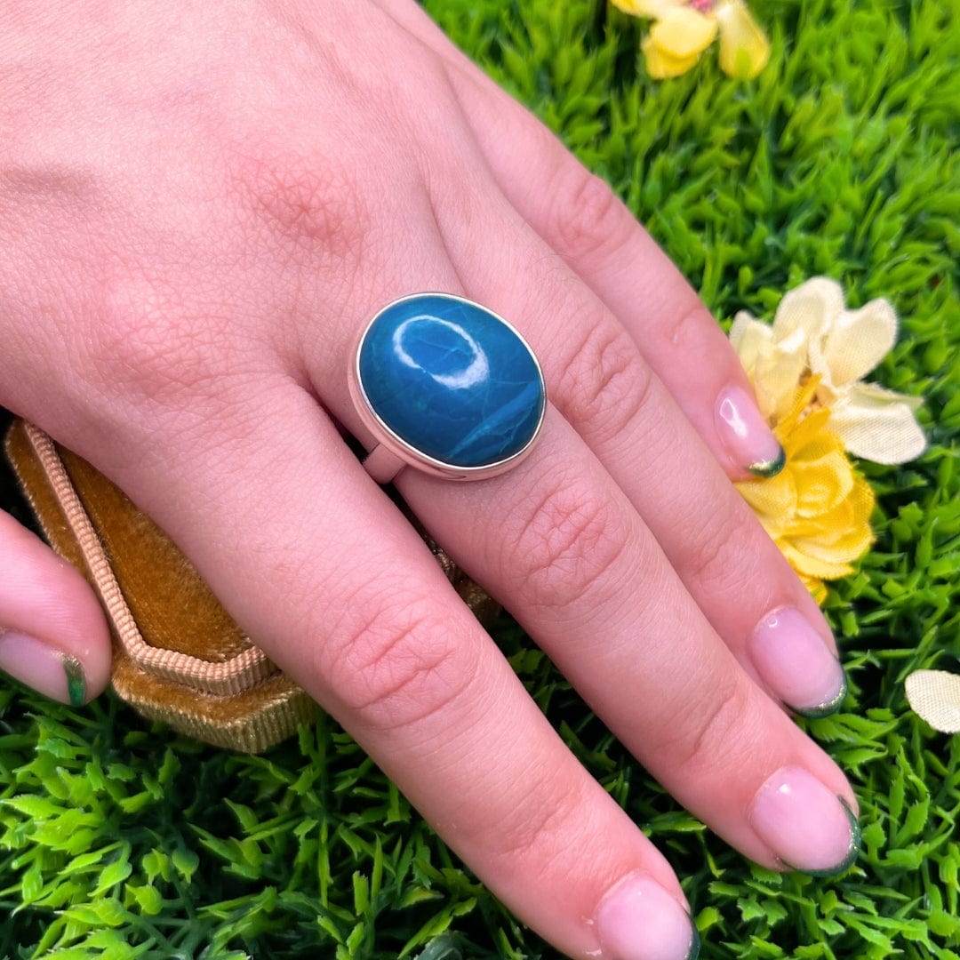 Bague Argent Chrysocolle #8