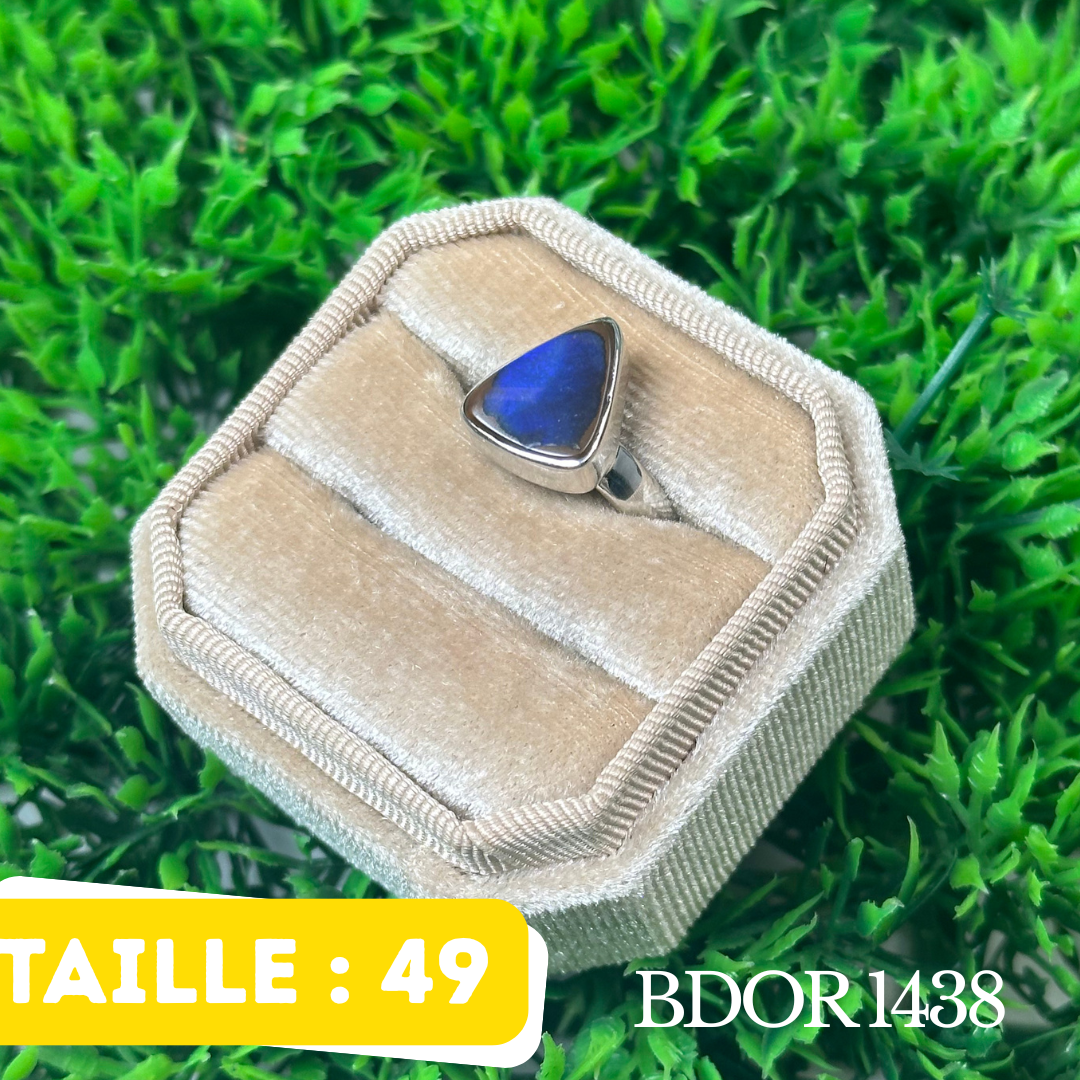 Bague Argent en Opale Boulder #BDOR 1438 - Bagues