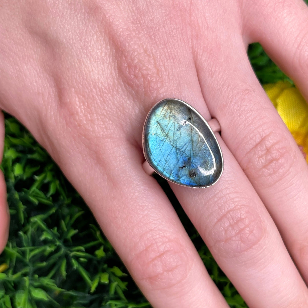 Bague Labradorite Multifire #1